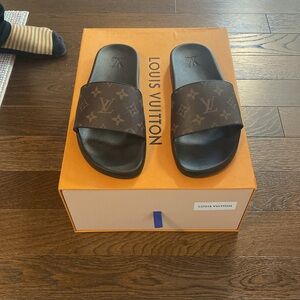Louis Vuitton slides
